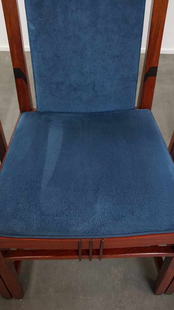 Image 1 of 4x  Art Deco eetkamerstoel van Schuitema uit de Decoforma serie