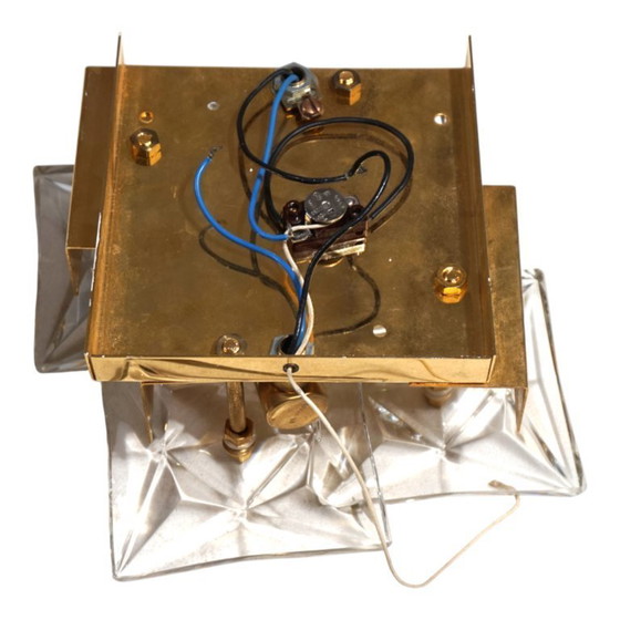 Image 1 of Set di 2 lampade da parete in cristallo Kinkeldey Hollywood Regency, 1970