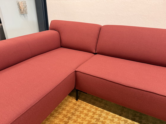 Image 1 of Design on Stock Bloq Corner Sofa Ploegwool 19 Red