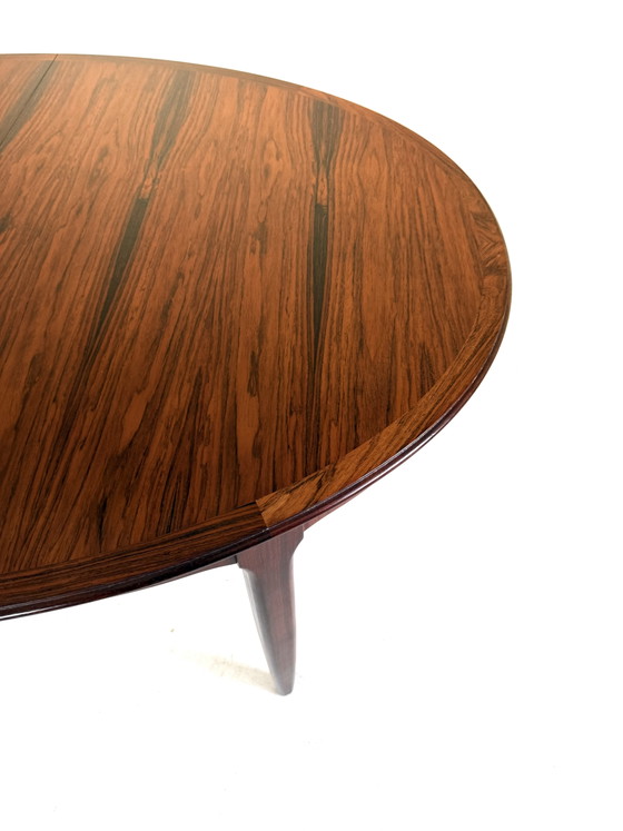 Vintage Rosewood Extendable Dining Table ‘60s – Kondor Möbel-Perfektion, Metal (photo 13 of 15)