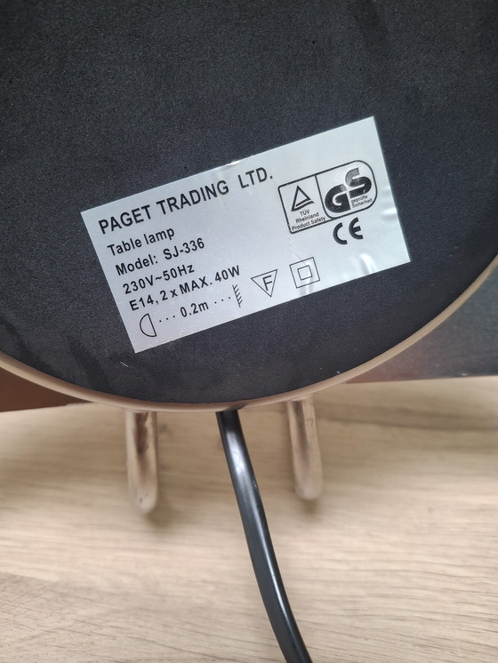 Image 1 of Lampe de banquier / lampe de notaire Style Walter Monici