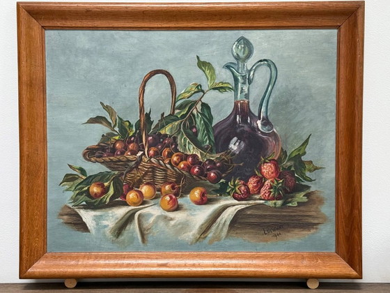 Image 1 of Pintura al óleo sobre lienzo del siglo XX