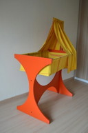 Berceau au design vintage, modèle Diabolo