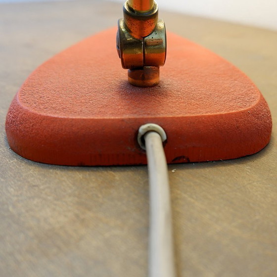 Image 1 of Große italienische Tischlampe aus Metall, moderner Stil der Mitte des 20. Jahrhunderts – 1950er Jahre