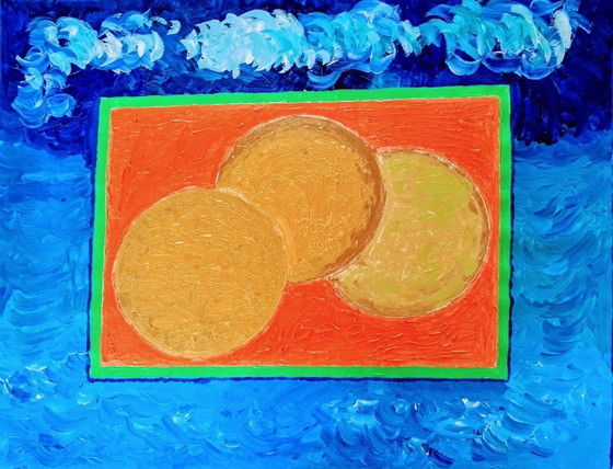 Image 1 of Artist canvas - Enzo SAN MARCO - Waves in other climes