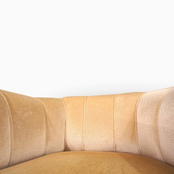 Een paar art-deco clubstoelen in champagnekleurig mohair, 1930 – Fauteuils, Textile (photo 10 of 20)