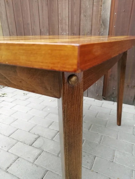 Image 1 of Table 60s, Midcentury, real wood, two-tone and extendable