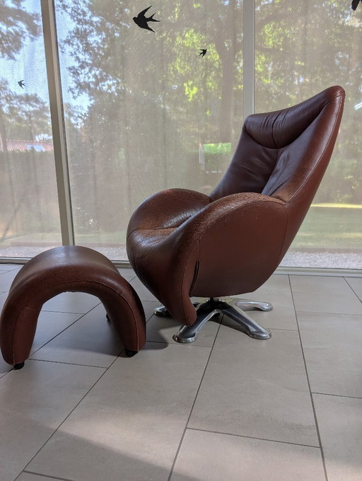 Leolux Bellelaine + pouf