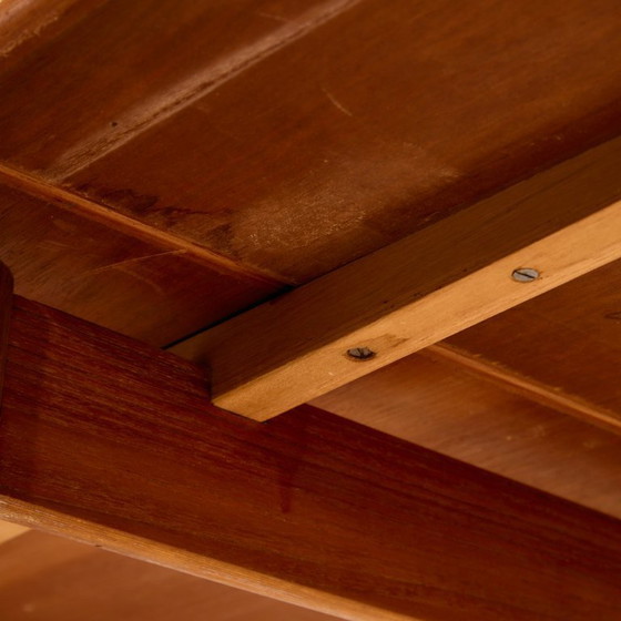 Image 1 of MK9798 Table de salle à manger en teck restaurée