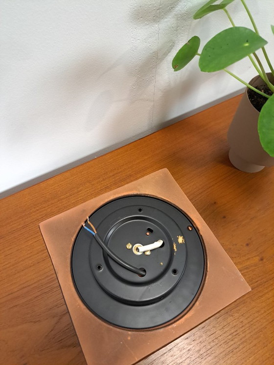 Image 1 of Brown Space Age ceramic wall lamp, no. 1