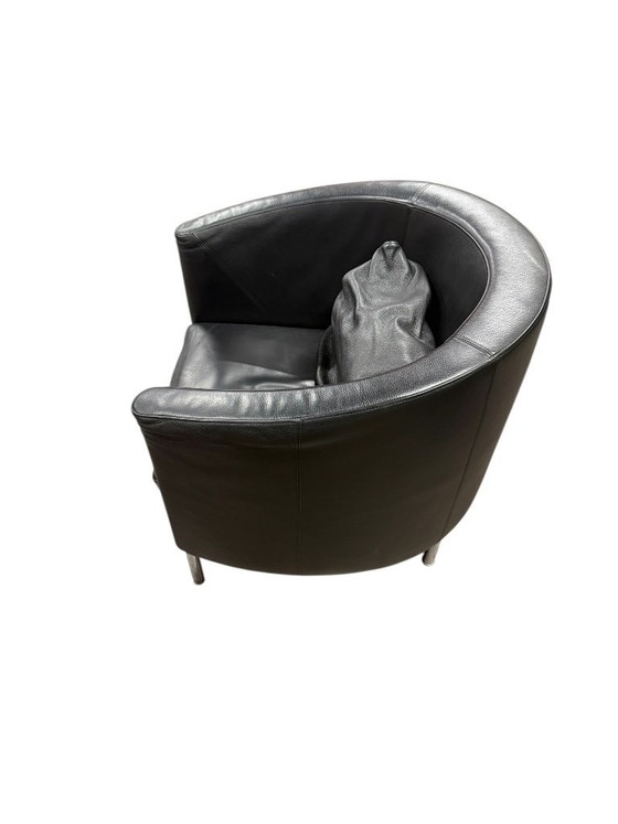 Image 1 of Dreipunkt Leder Sessel