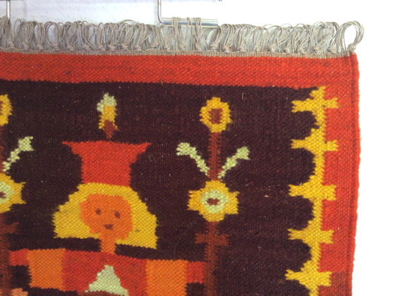 Image 1 of Vintage wool tapestry