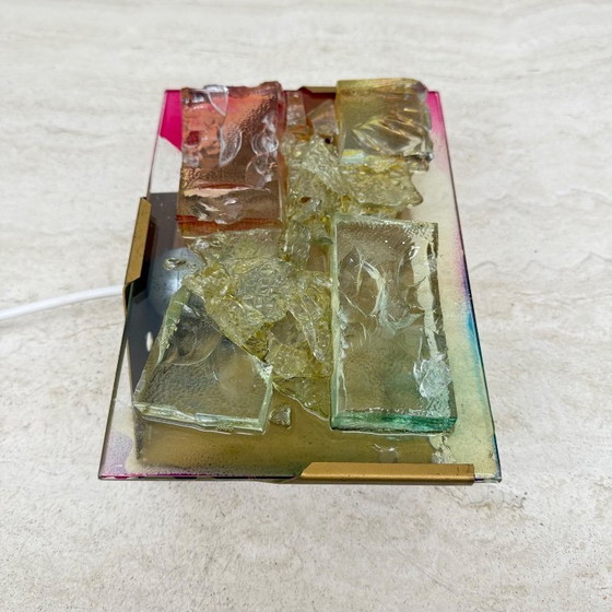 Image 1 of Cosack leuchten glass wall lamp , 1970’s