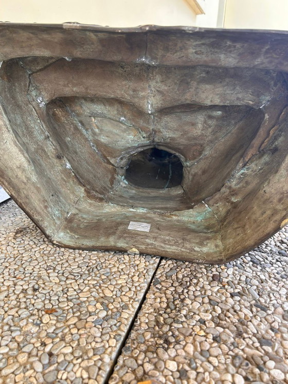 Image 1 of Title: Significant 68cm Handcrafted Bronze Buddha Statue – 22kg – Exceptional Engraved Detail