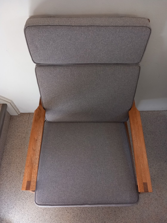 Image 1 of Illum Wikkelsø Capella vintage design fauteuil voor Niels Eilersen 60's 
