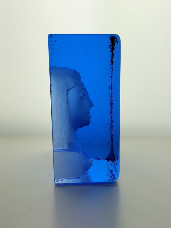 Image 1 of Kosta Boda - Crystal sculpture Azur SHE by Bertil Vallien