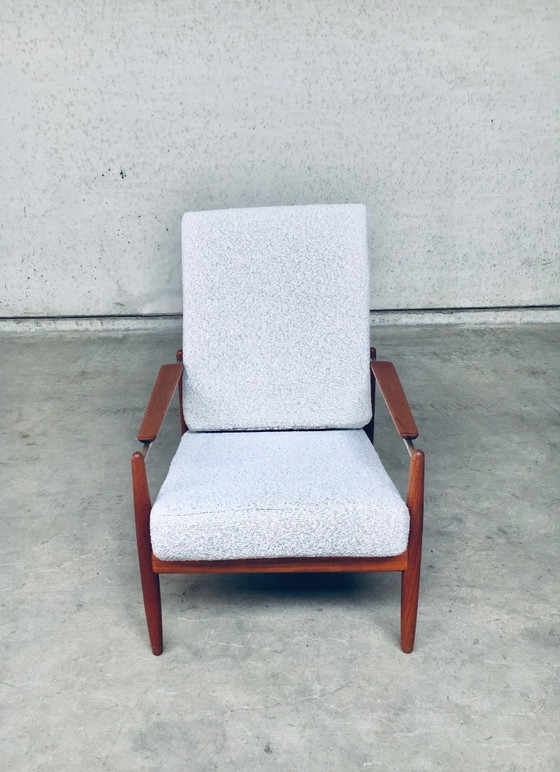 Image 1 of Poltrona Fauteuil in stile scandinavo moderno di metà secolo, Danimarca, anni '60