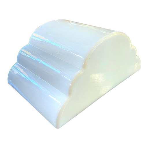 Wandlamp van Opaalglas, toegeschreven aan Kazuhide Takahama voor Leucos, jaren 80