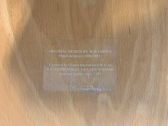 Image 1 of 4x Gebroeders van der Stroom Dutch Originals Gispen Chair