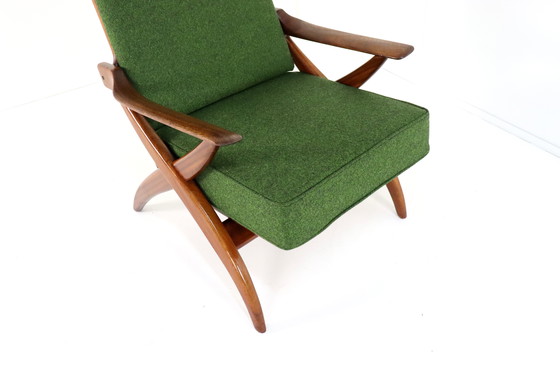 Image 1 of Topform Armchair 'Moordrecht' New Upholstery Vintage