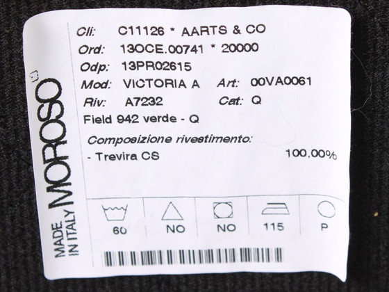 Image 1 of Moroso Victoria and Albert fauteuil groen