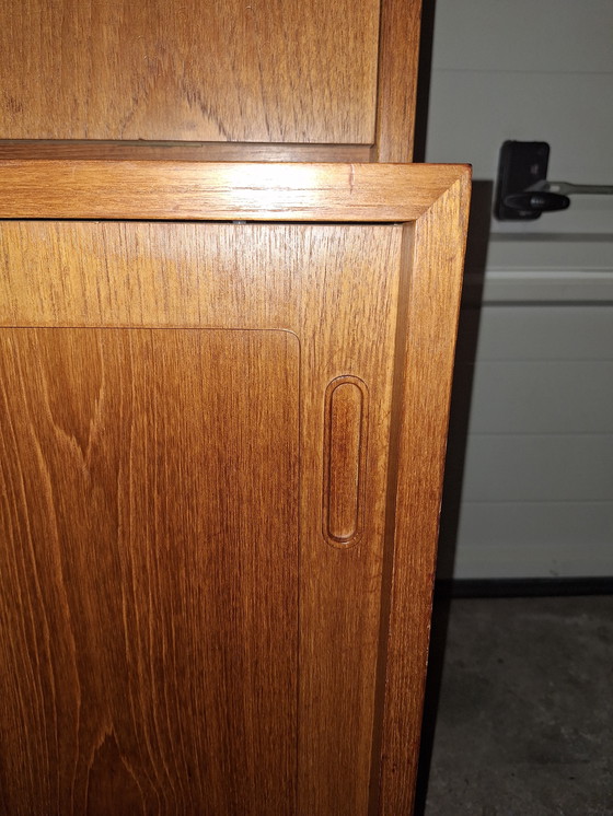 Image 1 of 8
Credenza secretaire d'epoca in teak di Poul Hundevad