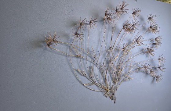 Image 1 of Sculpture florale Curis Jeré, années 1970