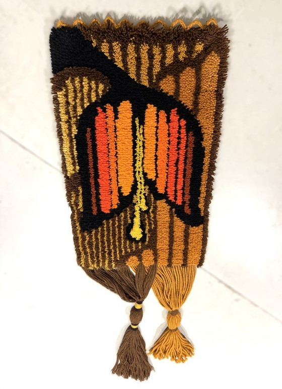 Image 1 of Smyrnafix Wandbehang aus Wolle, 1970er Jahre