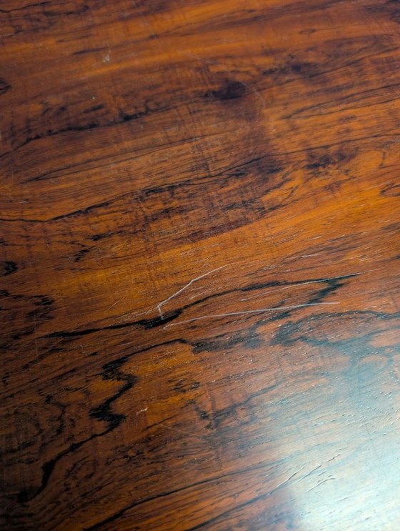 Image 1 of Meuble vinyle vintage en palissandre, fabriqué par Kai Winding pour P. Jeppesen Mobelfabrik, années 1960