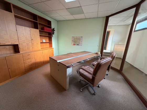 Italiaans vintage directiebureau in mid-century modern stijl, gemaakt door Guido Faleschini en vervaardigd (photo 23 of 23)