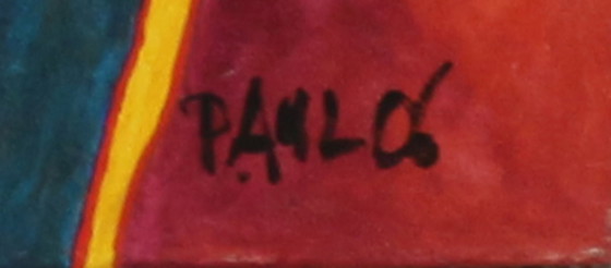 Image 1 of Paul Megens painting from 2006 'The Winds of Beer'