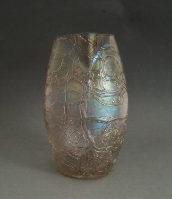 Image 1 of Pichet irisé « Crocodile » de Koloman Moser, style Jugendstil, pour Loetz, 1900