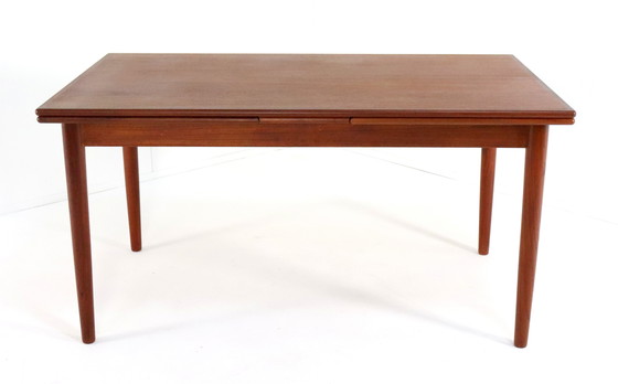 Image 1 of Danish Extendable Rectangular Dining Table 'Nymark' Vintage