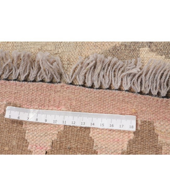 Image 1 of 202x151 cm Handgefertigter natürlicher Kelim Wollteppich