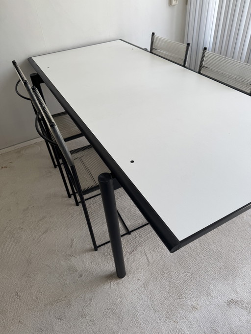 Alias Italy dining table and chairs