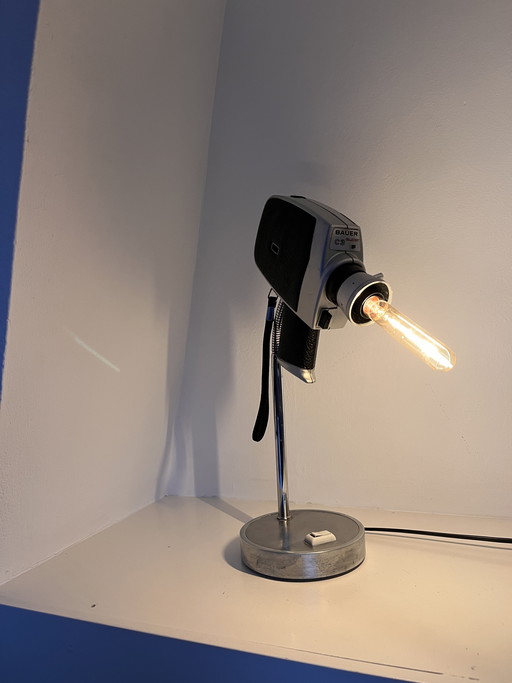Vintage, jaren zeventig, super 8 cameralamp