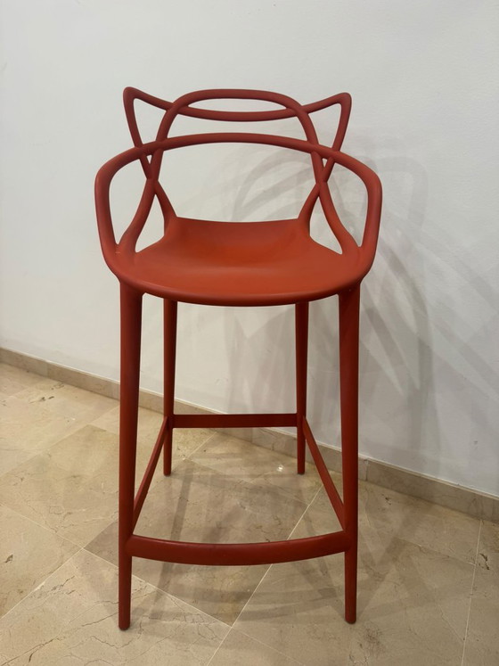 Set aus 4 originalen Kartell Masters Stool Barhockern (Starck Design) – Makellos (photo 2 of 5)