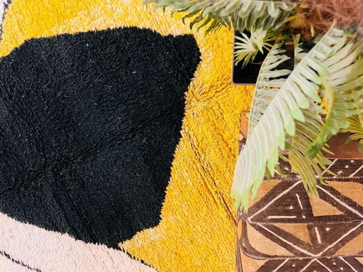 Tappeto in pura lana naturale, tessuto a mano, 150/250 cm