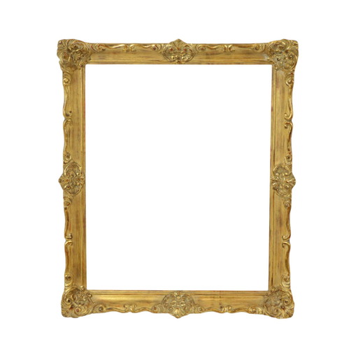 Gold List Baroque Style 64x53cm