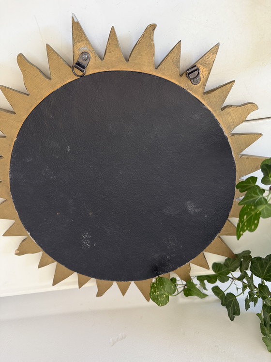 Image 1 of Zonnespiegel goudkleurig 