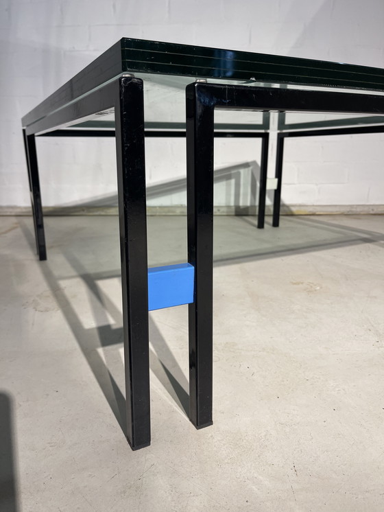 Image 1 of Mondriaan Salontafel -  vintage Design Artdeco Space Ace