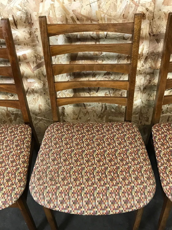 Image 1 of 5x 60s 70s chairs Dining Chair Dining chairs Danish Design 60s