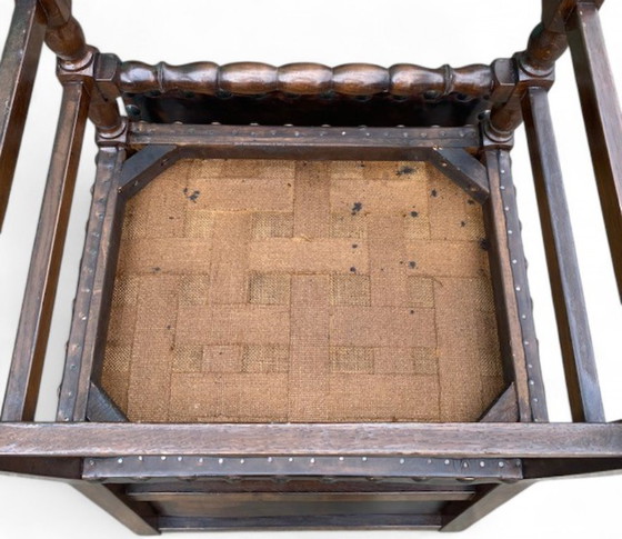 Image 1 of 8 sedie da castello antiche