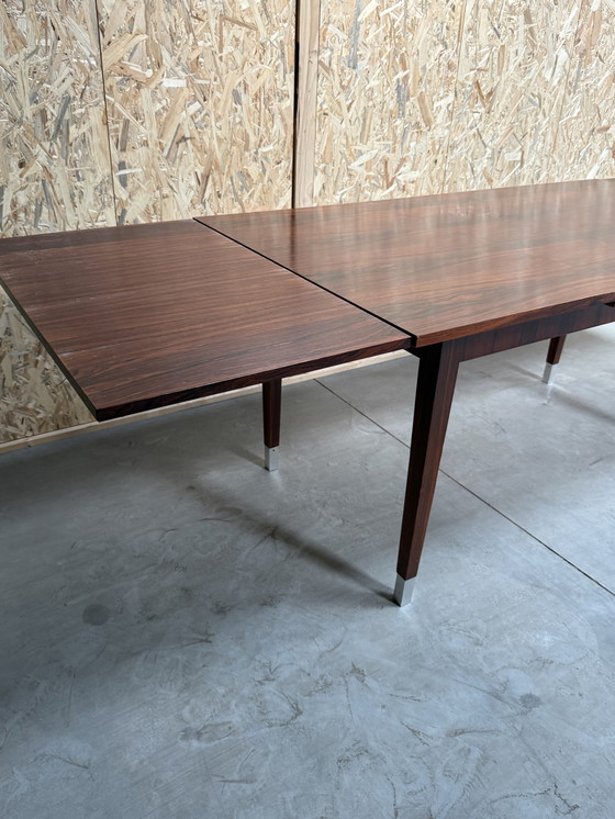 Image 1 of Scandinavische vintage uitschuifbare eettafel uit 1960