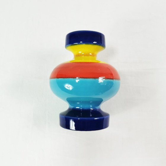 Bauhaus Ceramic Vase, Zeller Keramik, Designed by G. Schmider, Germany, 1950s. (photo 3 of 11)