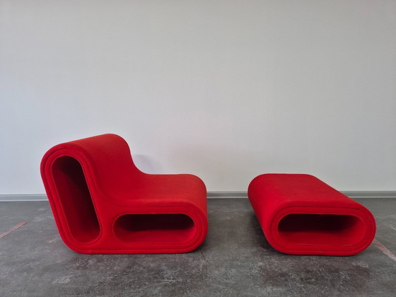 Image 1 of "Other One Lounge Chair" with ottoman by Leif Jörgensen for HAY