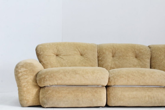 Divano modulare italiano vintage anni '70 – Divani modulari, Chrome (photo 7 of 10)