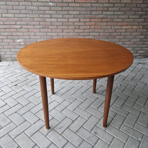 Vintage Ronde Eettafel Jaren 60