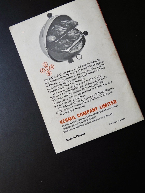 Image 1 of design vintage barbecue 1960 space age Ball-B-Q