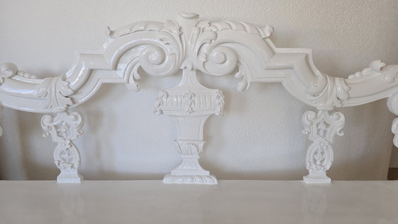 Image 1 of Vintage Dutch Rococo Hallway Bench